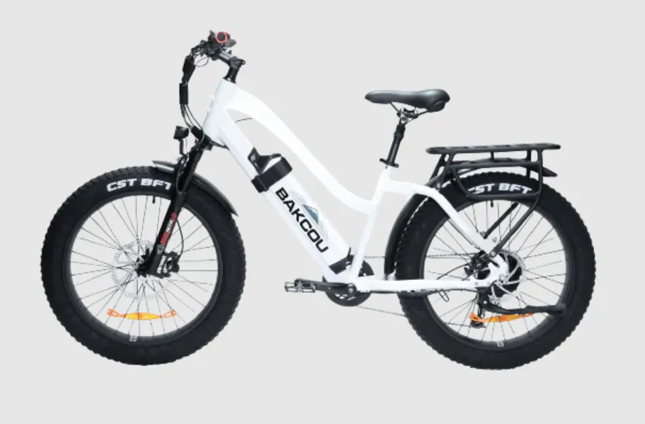 BAKCOU Flatlander Step-Through 24" Electric Hunting Bike