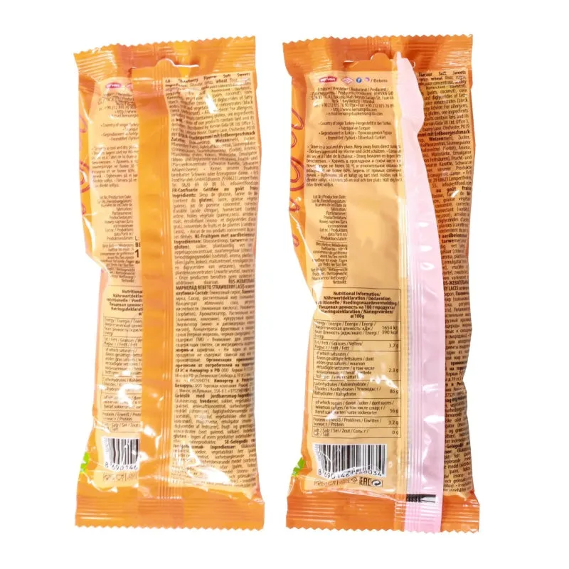 Bebeto Strawberry Laces 160g PMP £1 - Case of 12