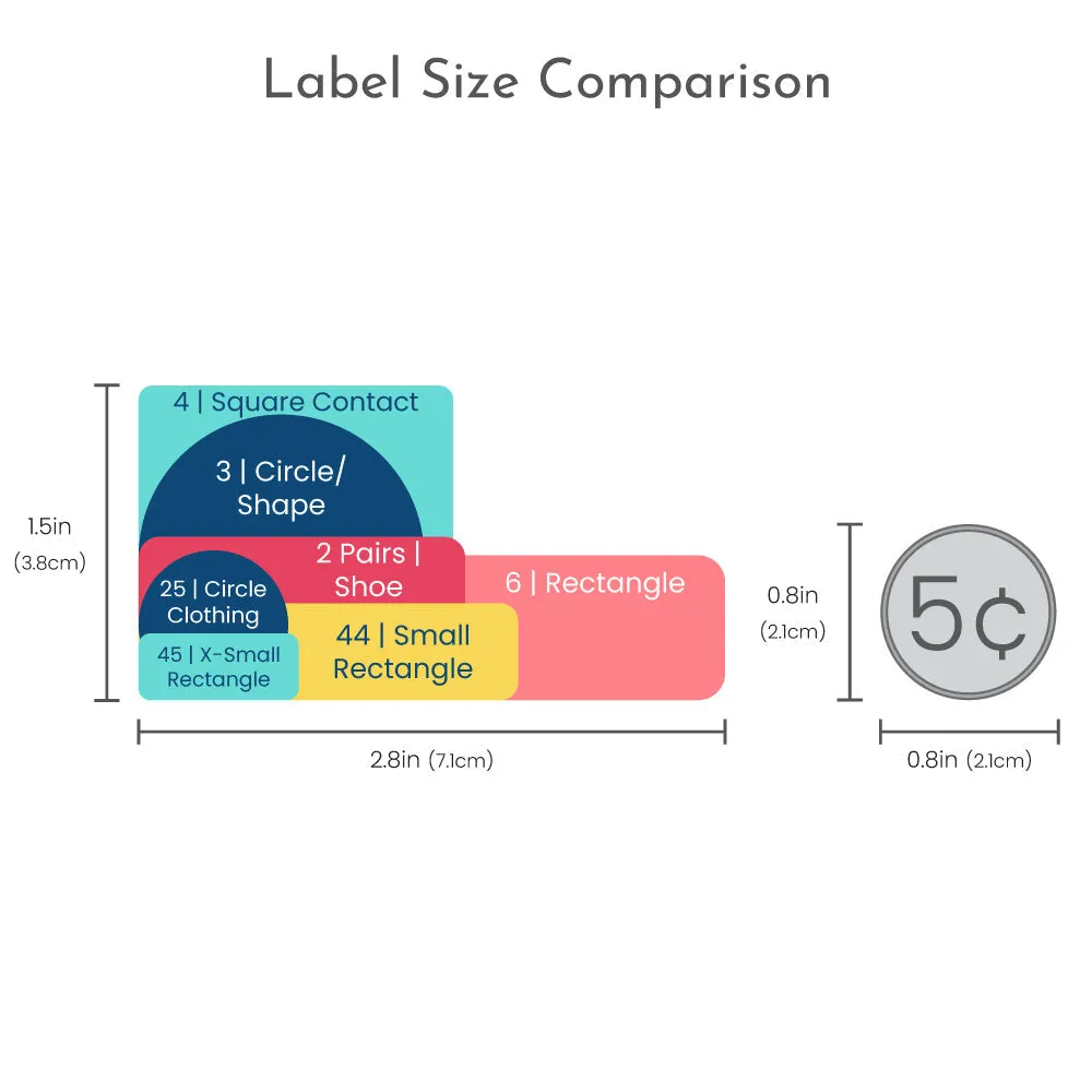 Bunny Mega Daycare Labels Pack