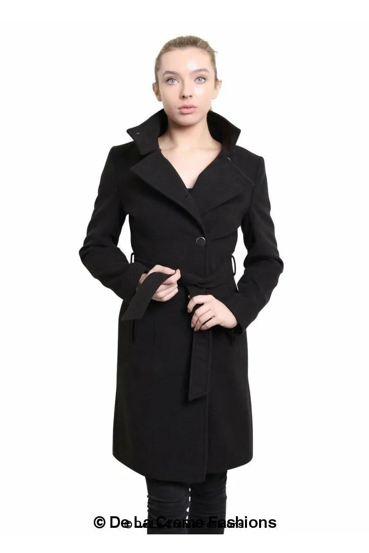 De La Creme Fashions Women Hip Length Keep It Simple Coat