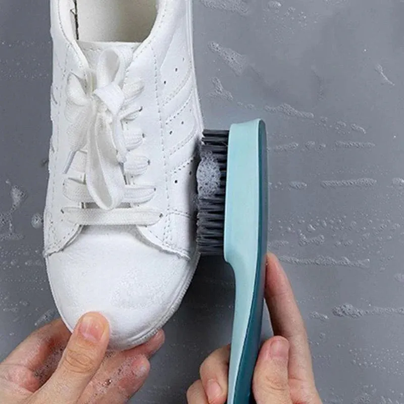 Eco-Friendly Shoe & Multi-Surface Cleaning Brush, Durable Design