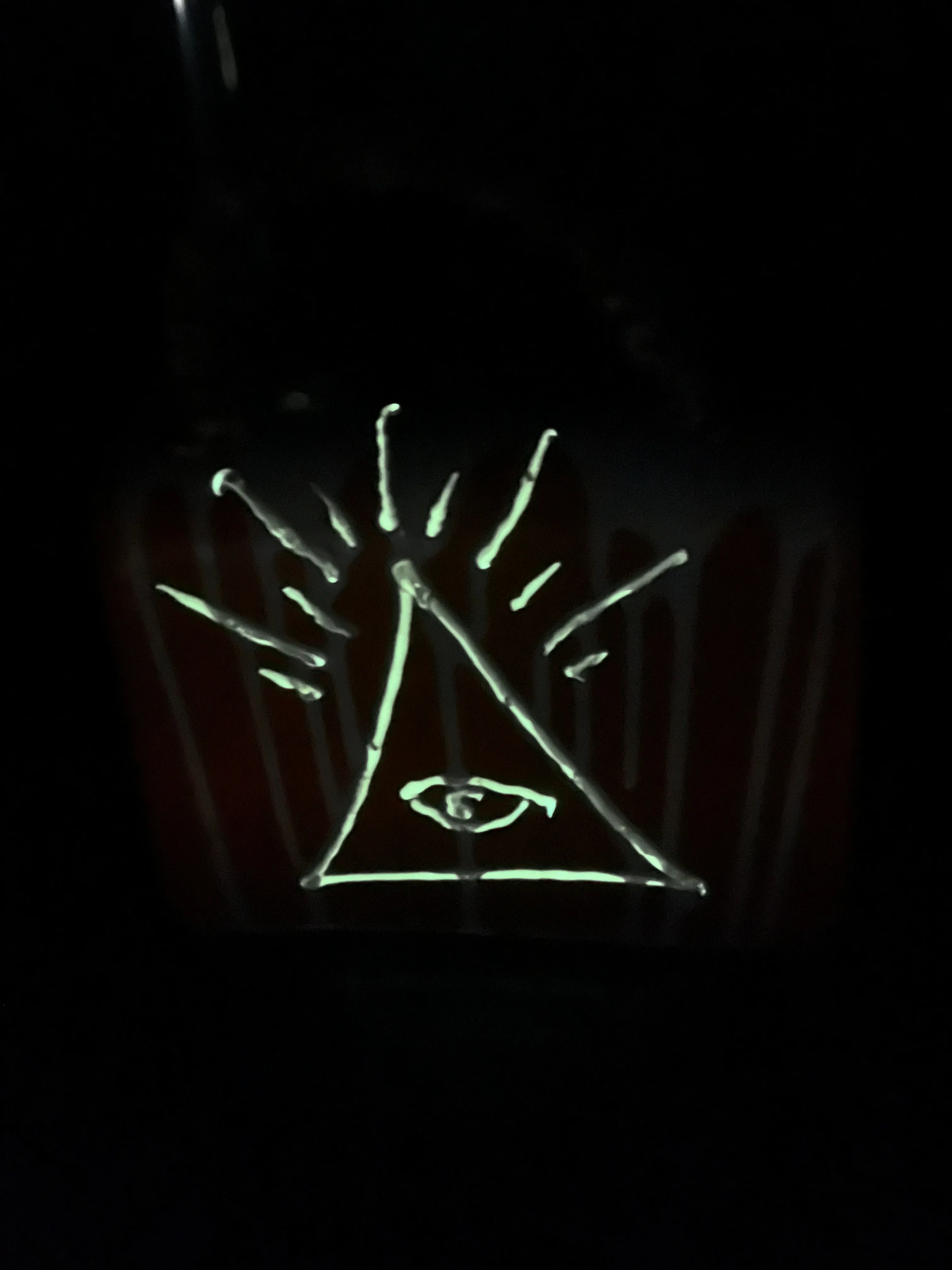 glow in the dark bandana bag