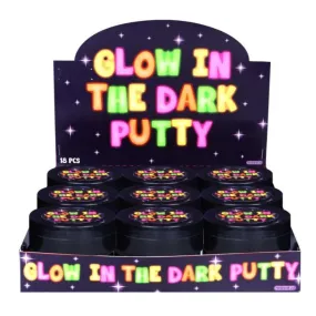 Glow In The Dark Putty Tub - Case of 18