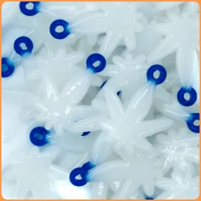 Glow-In-The-Dark Weed Custom Bead Charms
