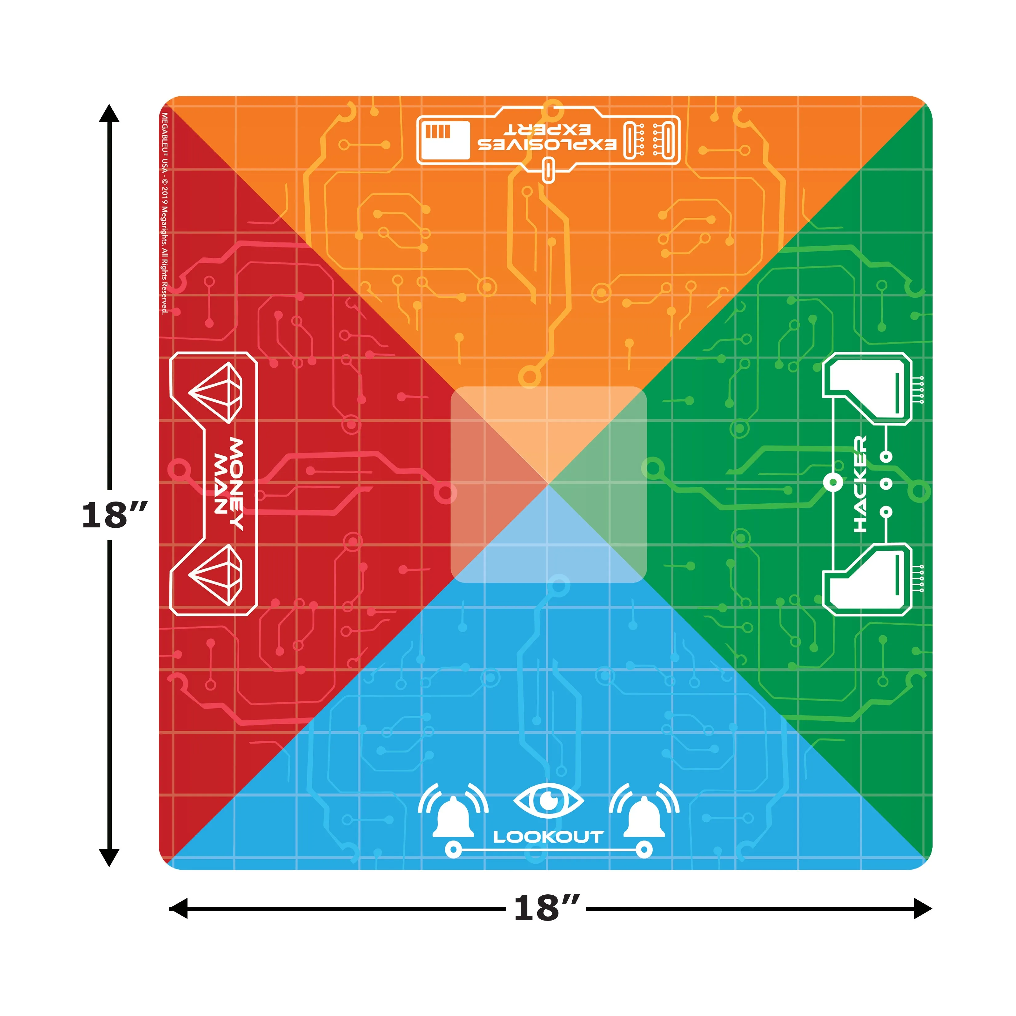 Heist Game Mat