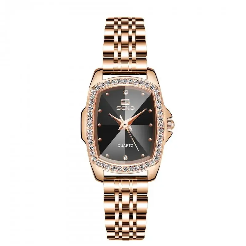 Luxury Quartz Elegant Stainless Steel Mesh Watch