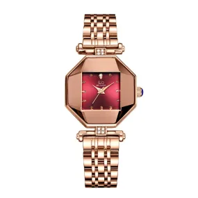 Luxury Stainless Steel Diamond Wrist Watch