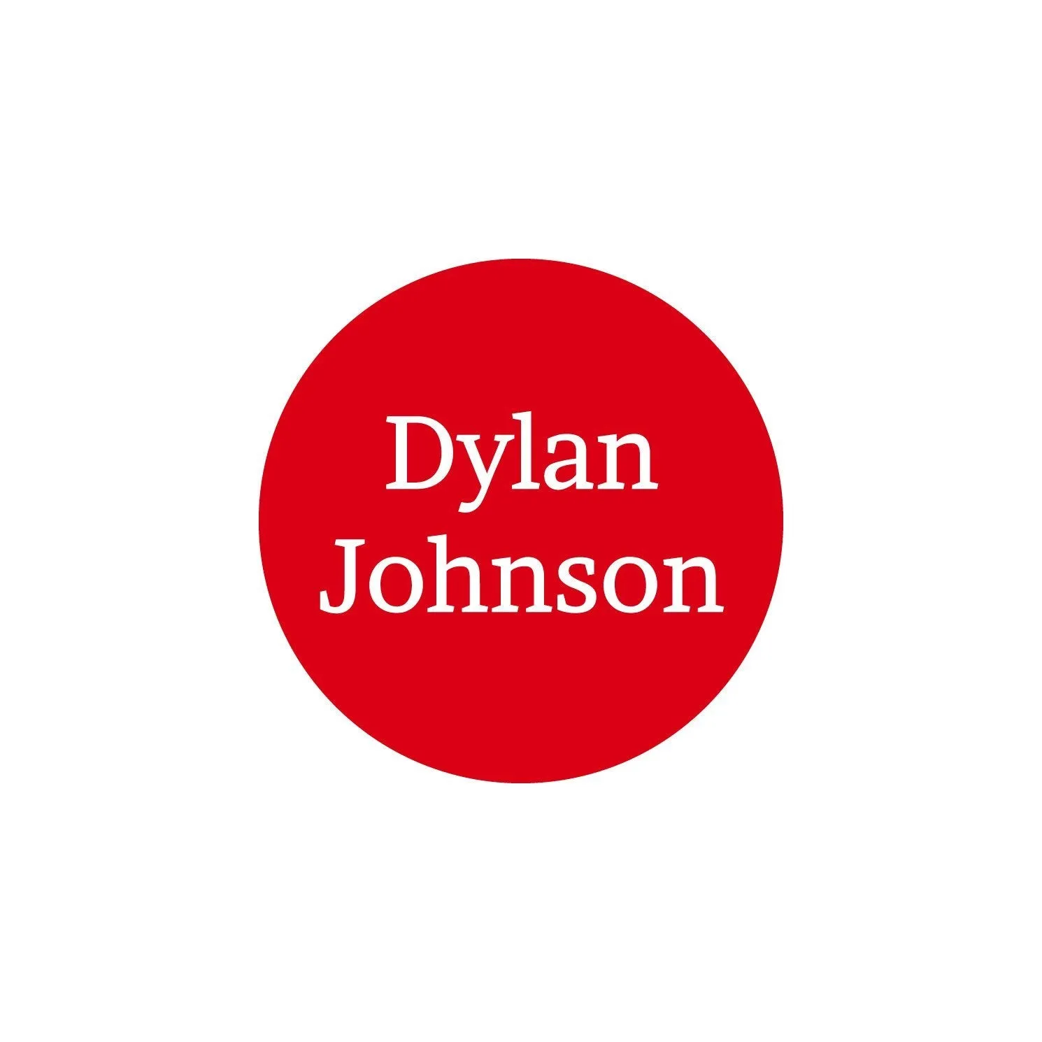 One Color Iron-On Clothing Labels