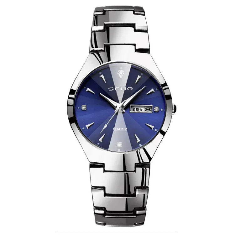 Rose Gold Steel Quartz Wristwatches