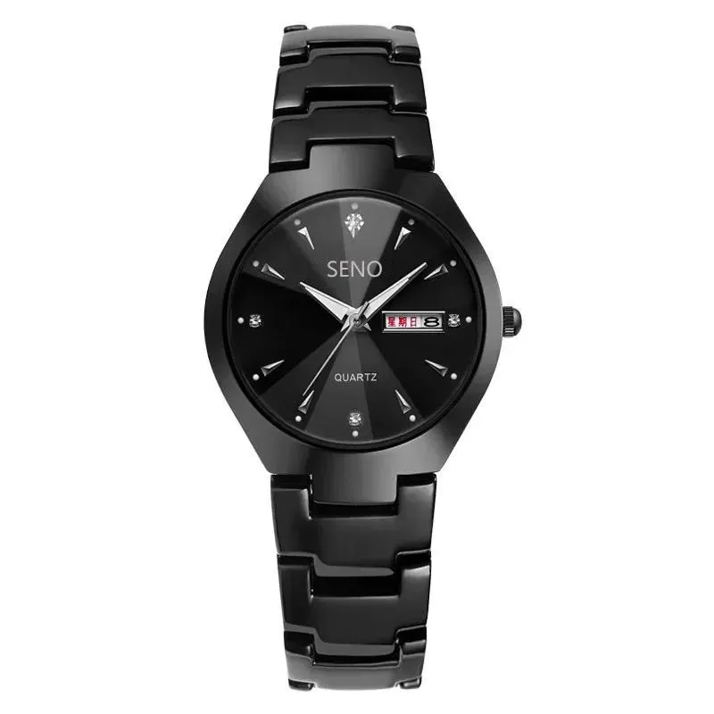 Rose Gold Steel Quartz Wristwatches