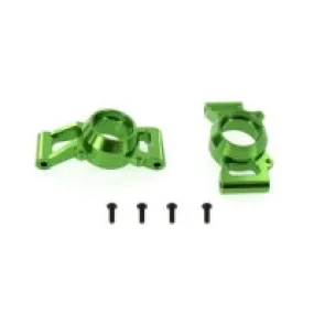 Venom X-Maxx Alloy Rear Hub Carrier, Green by Atomik RC (Re[laces TRA7752