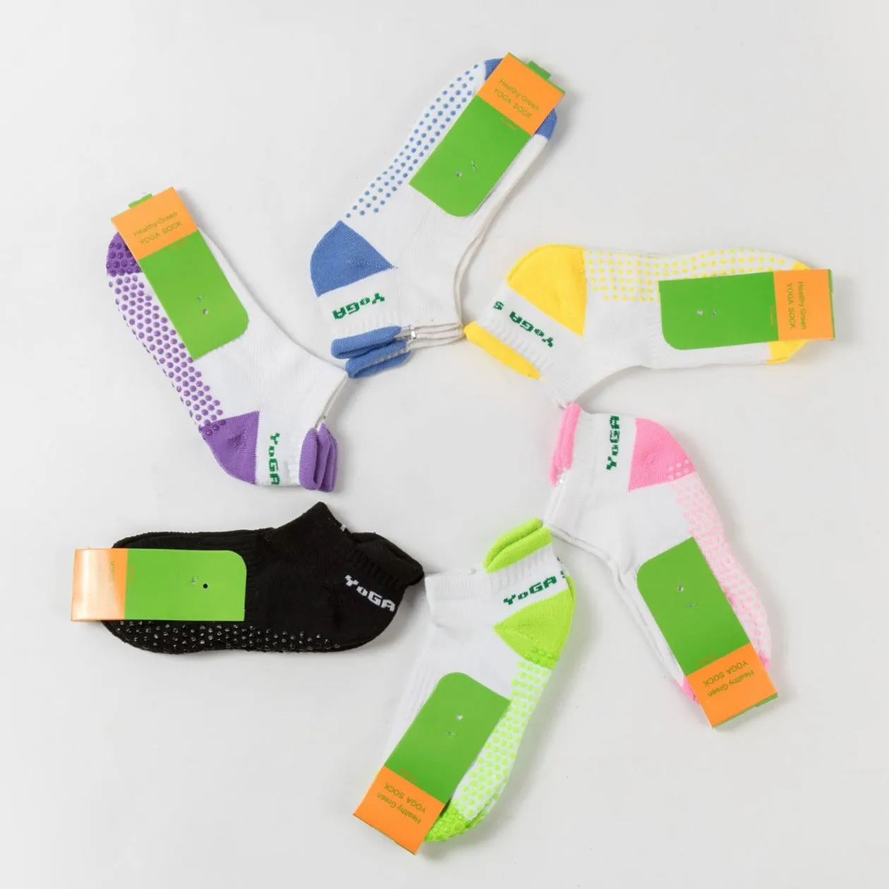 Women Professional Non-Slip Yoga / Pilates Socks with Grip
