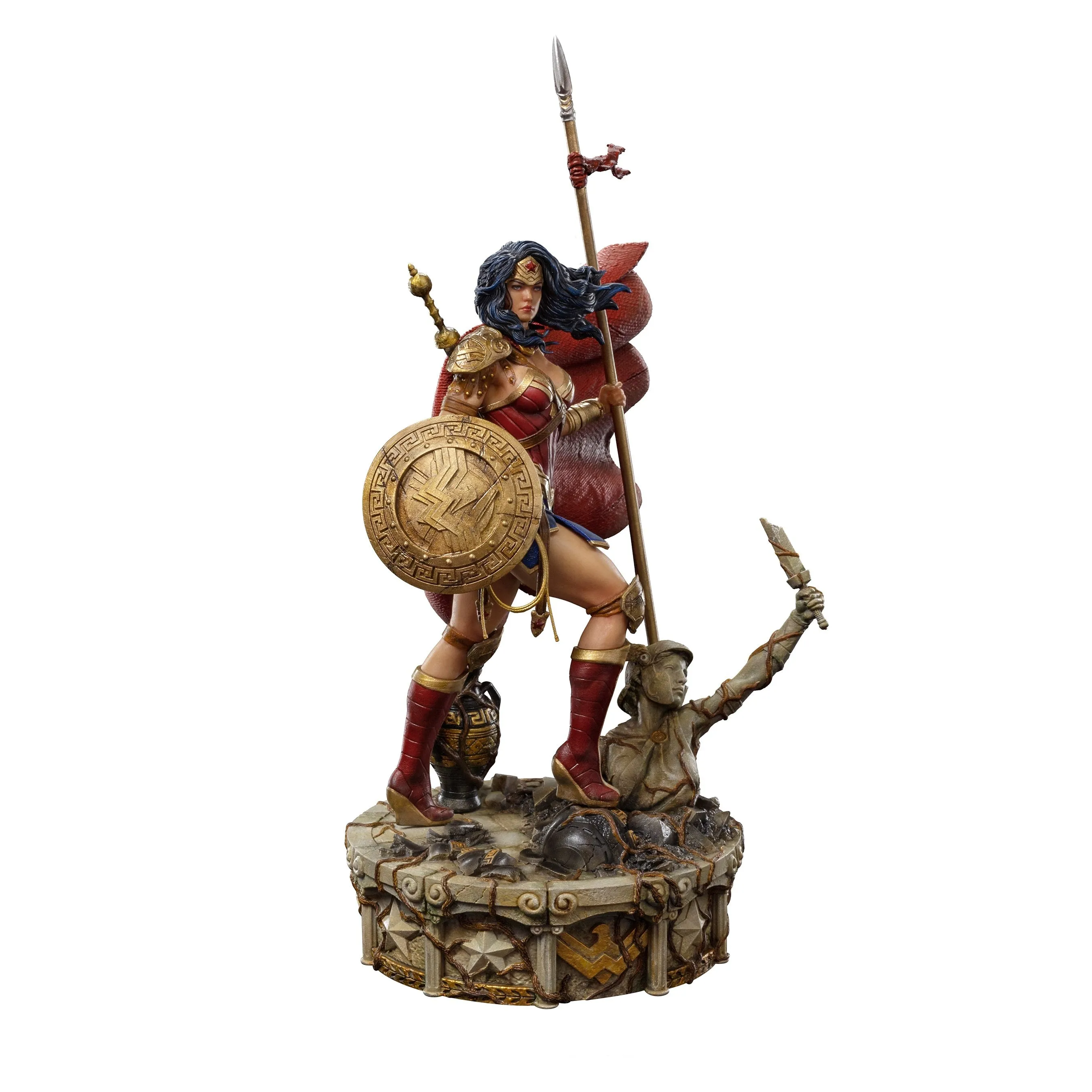 Wonder Woman Unleashed BDS Art Statue by Iron Studios